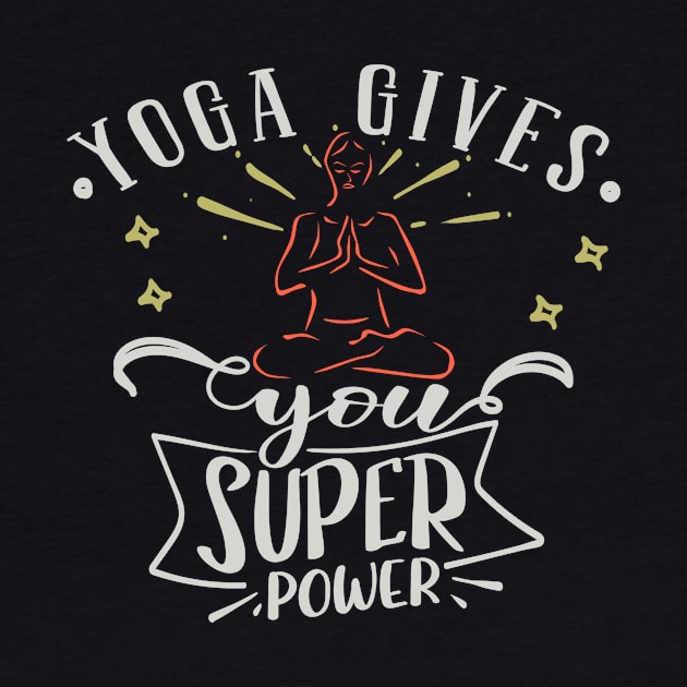 Yoga Gives You Super Power by Fox1999